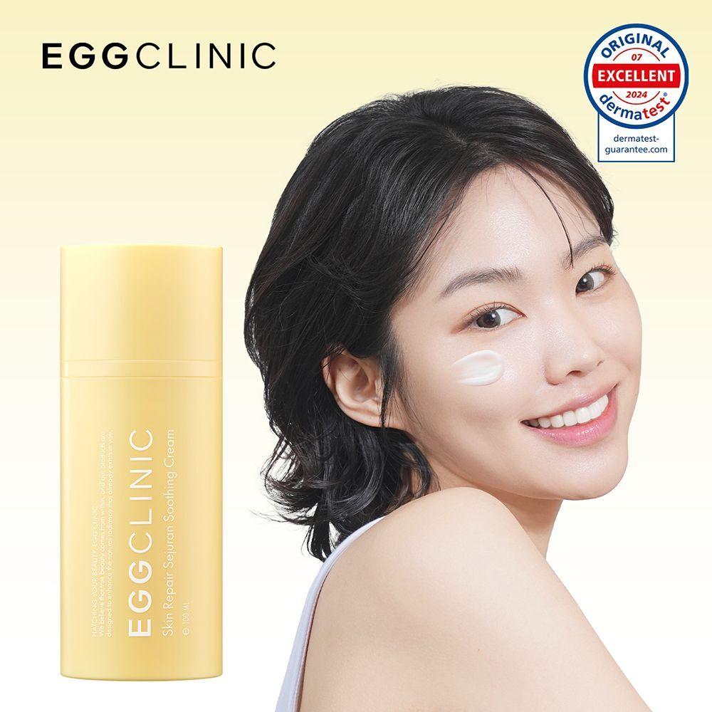 (EGGCLINIC) AAQOIHQP Skin Repair Saejuran Soothing Cream (100ml)/Moisturizing/Glowing/Soothing/Elasticity Enhancement/Sensitive Skin