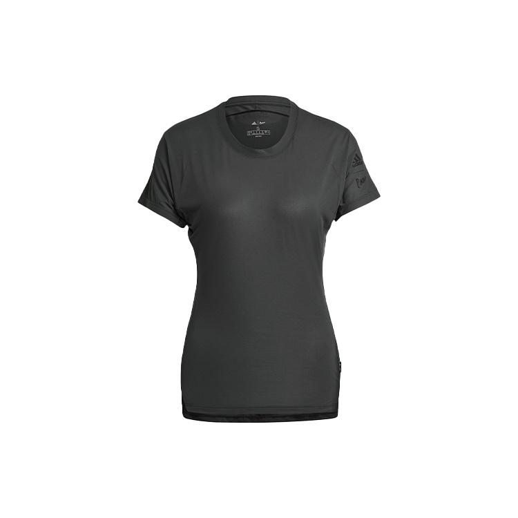 (WMNS) adidas Agravic Trail All-Around Parley T-Shirt Asia Sizing  Black  Women s H31020 L