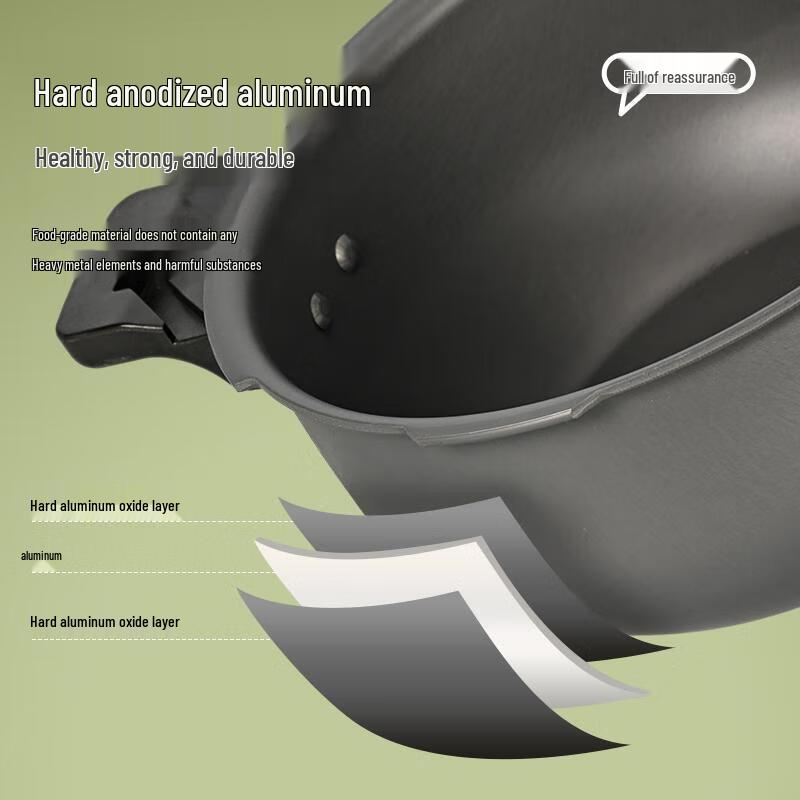 Outdoor Camping Aluminum Pressure Cooker