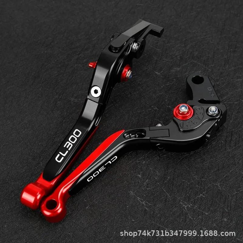 Adjustable Folding CNC Brake Clutch Levers Honda CL300 CL500 CL250 Motorcycles Aluminum Alloy Handlebar Controls