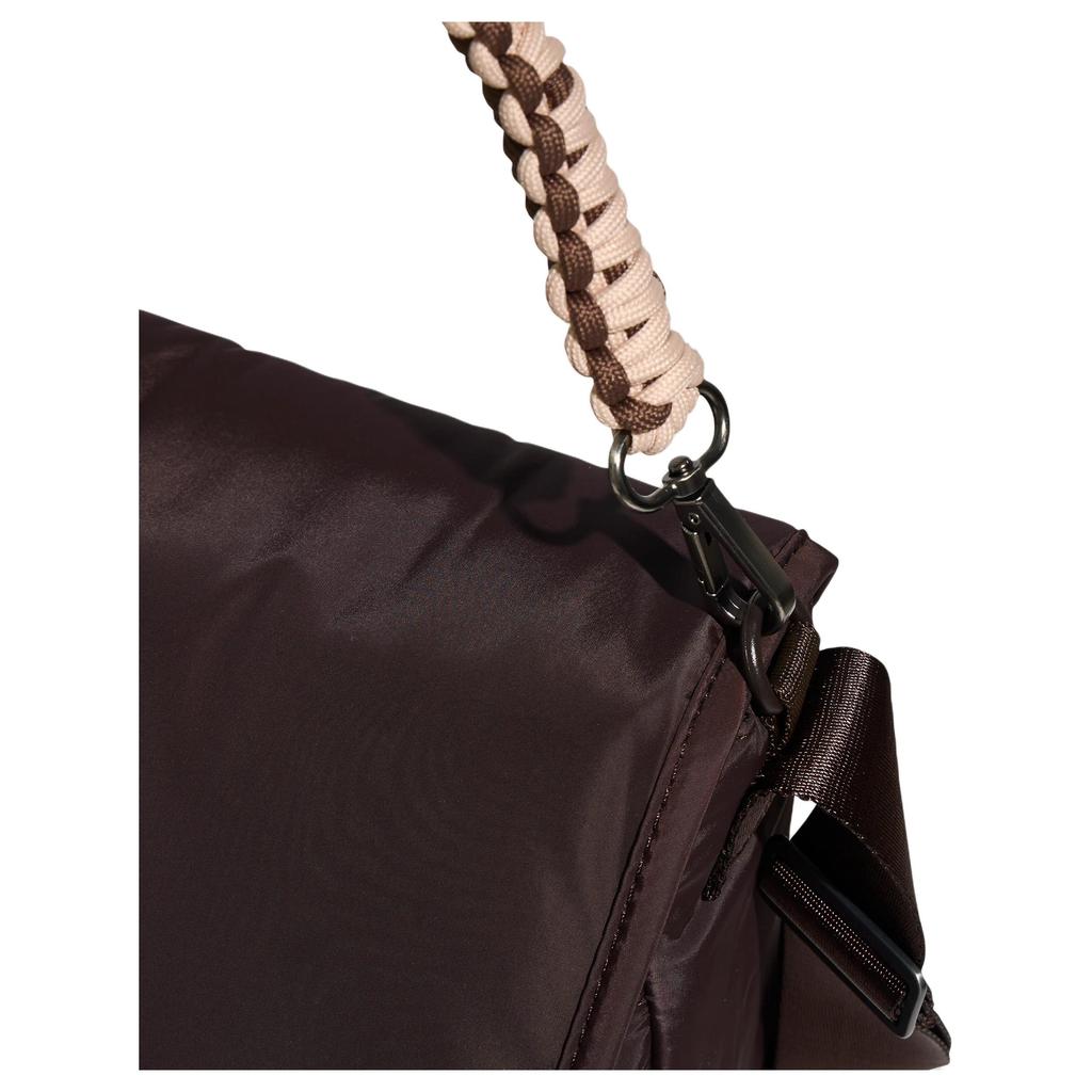 Adidas Originals 13.1L Messenger Logo Polyester Crossbody Bag Unisex bags Carbon-Black KT7417