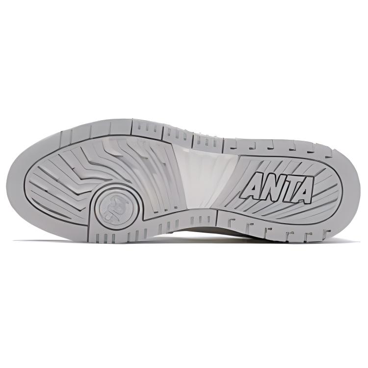 Anta 982 Casual Versatile Non-Slip Wear-Resistant Low-Top Skate Shoes Women Sneaker White Blue 122448068-4