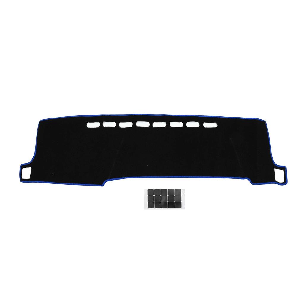 TUCKBOLD Dashboard for Toyota Center Console Dashboard Cover 1 Set Mat/Cover Aqua/NHP (10 Series, 2011-2021) Mat, Black/Blue,