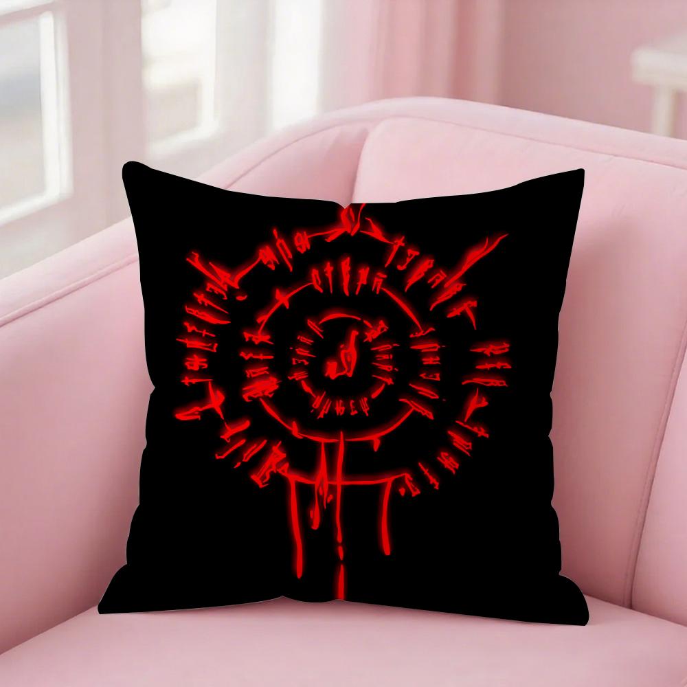 Astarion B-Baldurs-S G-Gate 3 Pillow Case Square Double-Sided Printing Short Plush Sofa Cushion Cover Bedroom Bedside Pillow