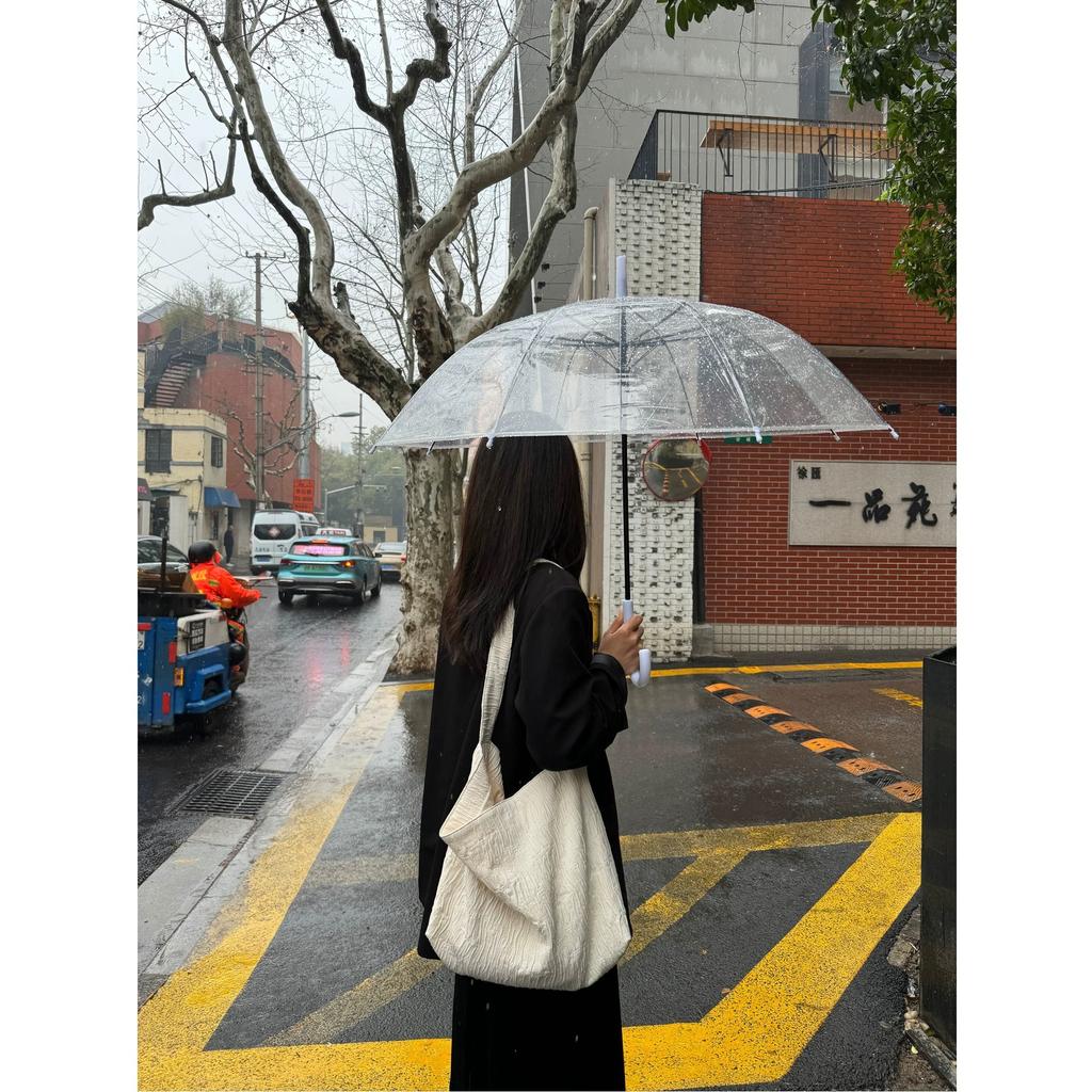 Folded Cloud Large-capacity Bag Women's 2025 New Simple Personality Niche Class Commuter Bag Fashionable Tote Bag