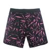 Men's Quick-Dry Leaf Print Surfing Shorts - 2024 Summer Beach Vacation