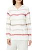 Gelato Pique Recycled Smooth Line Border Parka (PWNT224010) Women's Pink/F