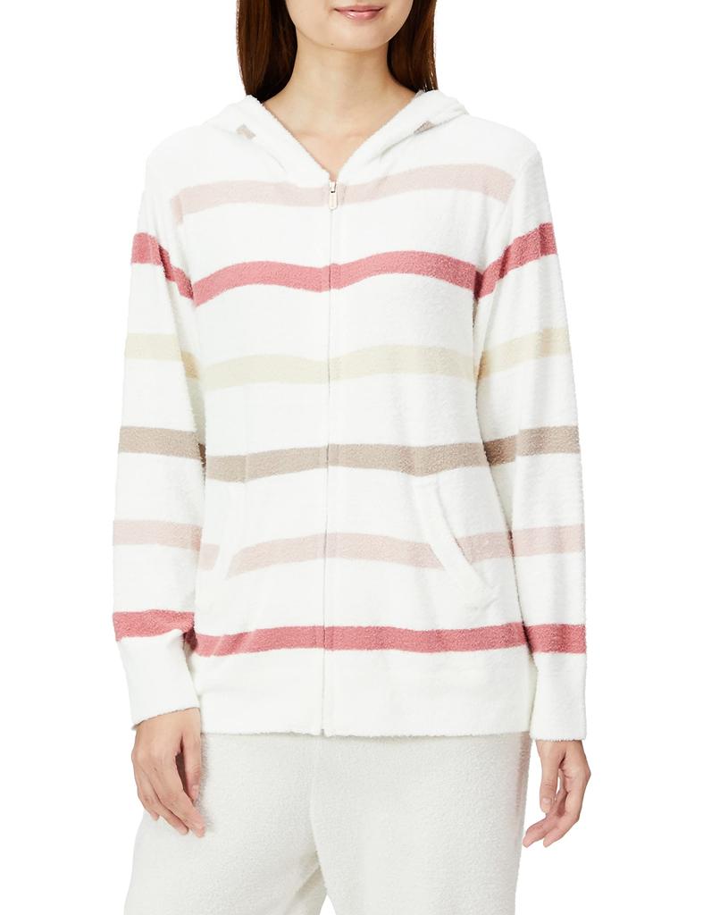 Gelato Pique Recycled Smooth Line Border Parka (PWNT224010) Women's Pink/F