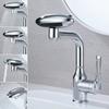 4 Modes Gray Kitchen Faucet Waterfall Stream Sprayer Head Sink Mixer Water Tap Accessories Chrome Hot and Cold Kitchen Faucet