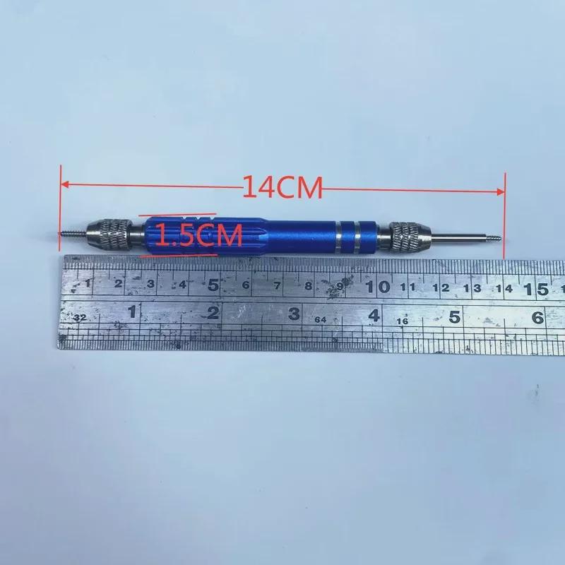Durable Blue Badminton Racket Rubber Edge Protector and Nail Puller Tool.