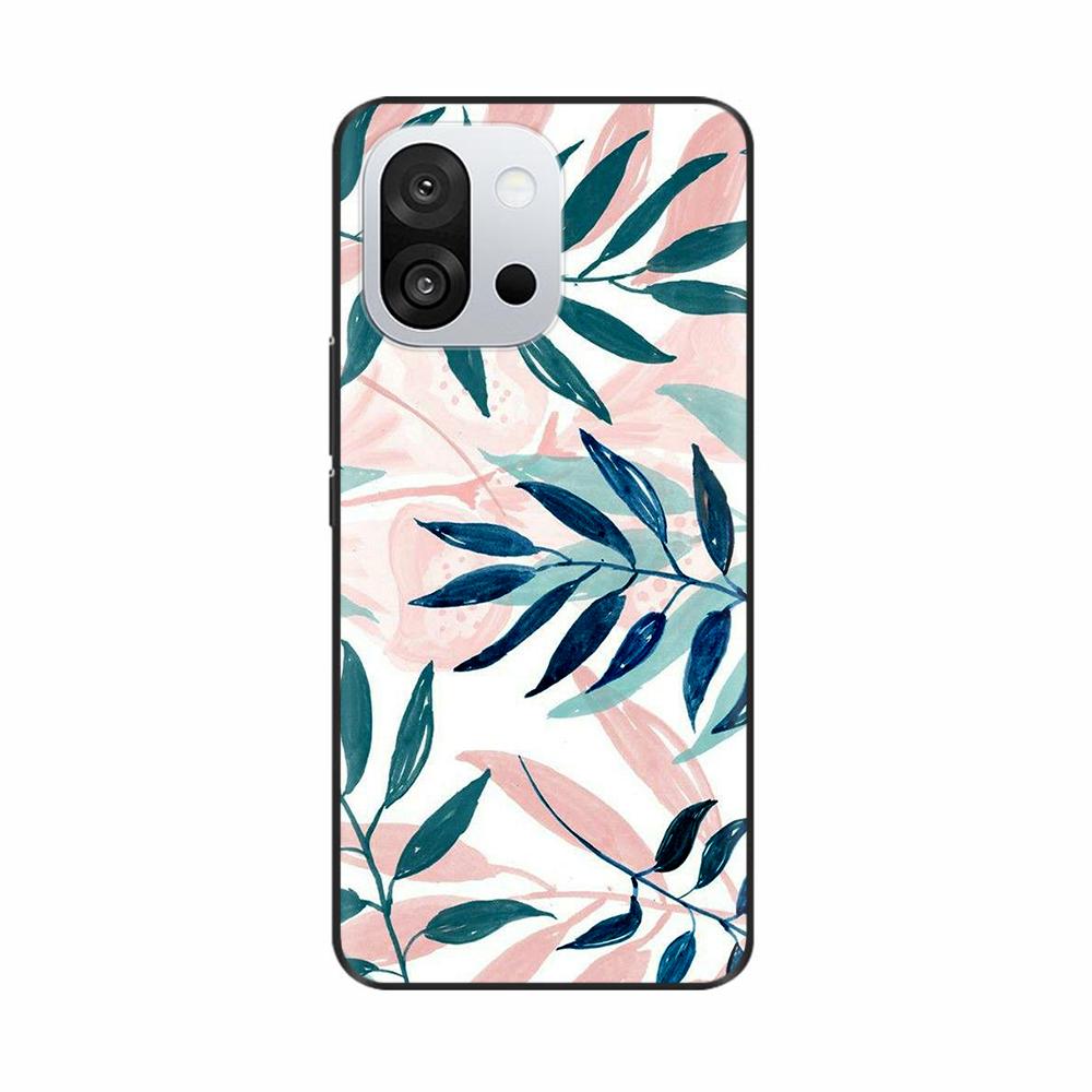 For OnePlus 13T Case Phone Case Soft Silicone Bumper Cover For OnePlus 13T Cases for One Plus 13 T Flowers Fundas Capa