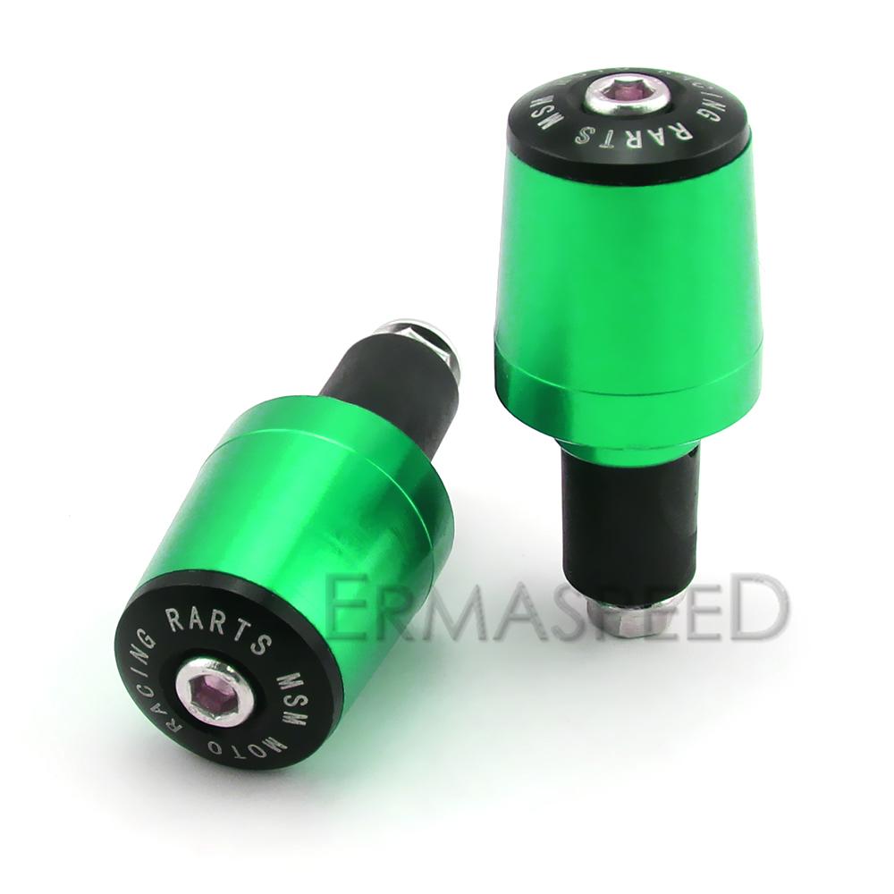7/8'' Motorcycle Handle Bar Ends Grip Aluminum Handlebar Grips Cap Anti Vibration Slider Plug Dirt Bike Motocross