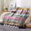 Taylor Swift bedruckte Flanelldecke Schlafzimmer Sofa Camping Warme Decke Geschenke für Familie und Freunde-MJ010