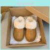 Cozy And Stylish Women's Cotton Slippers Thick Sole Winter Korean Style Fuzzy Slippers