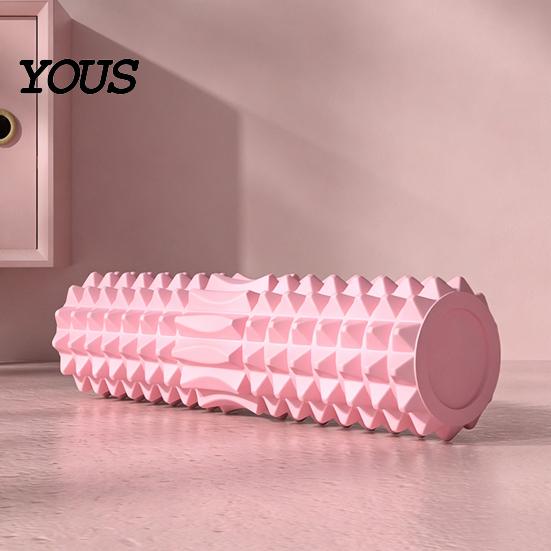 Back Massage Stick Foam Roller 4-Ball Stick, Deep Tissue Muscle Sore Pain Relief Arm Massager, Massager for Leg Belly