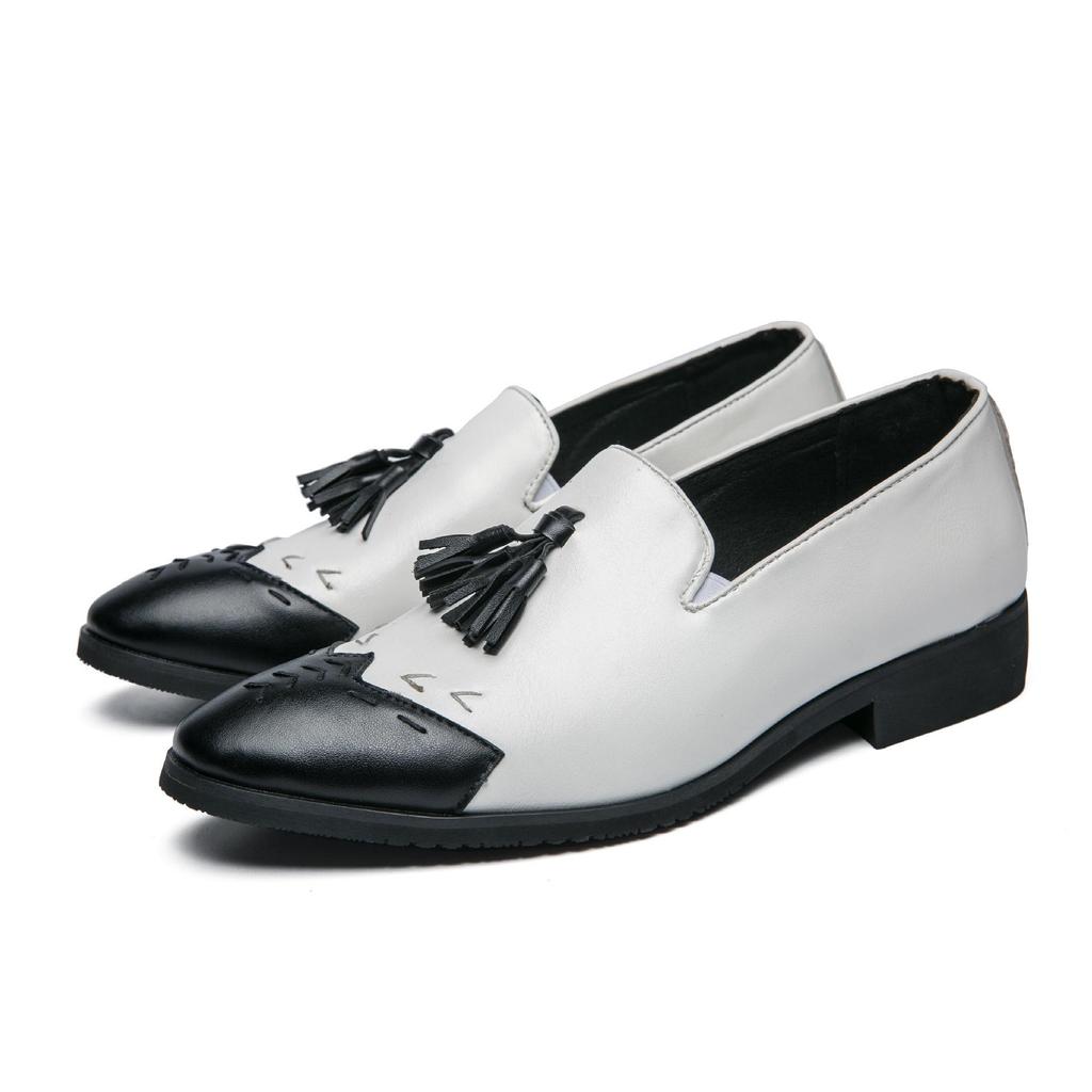 Men's Large Size Leather Fashion Business Casual Shoes - British Style