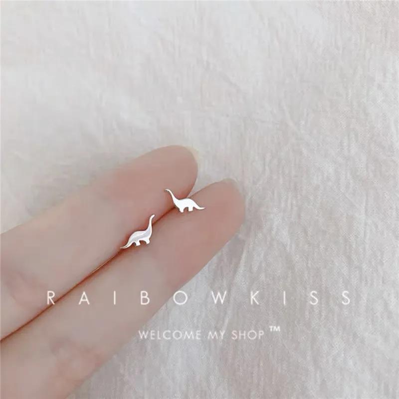New Minimalism Earring 925 Silver Needle Allergic Protection Mini Small Heart Stud Earrings for Women Girls Jewellery