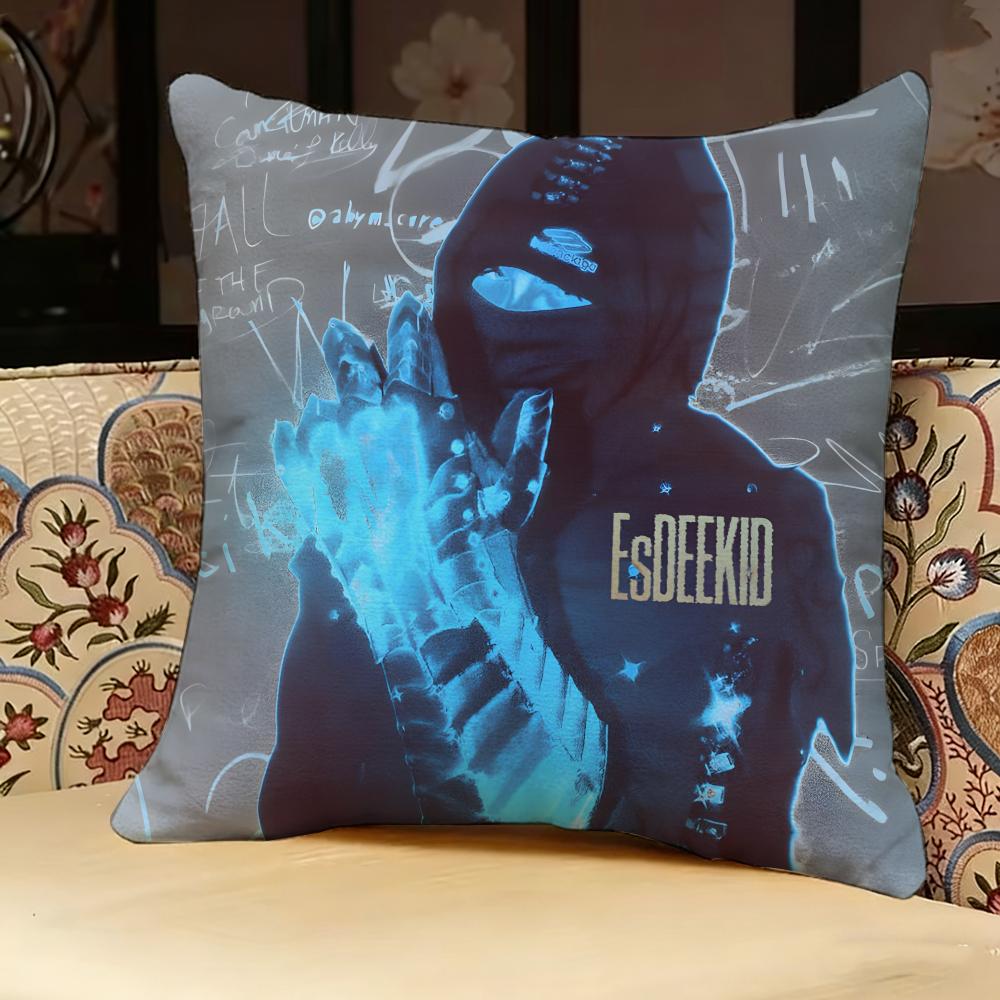 E-esDeeKid Rapper Pillow Case Pillowcase, Double-sided Printed, Sofa Cushion, Bedroom Headboard Pillow