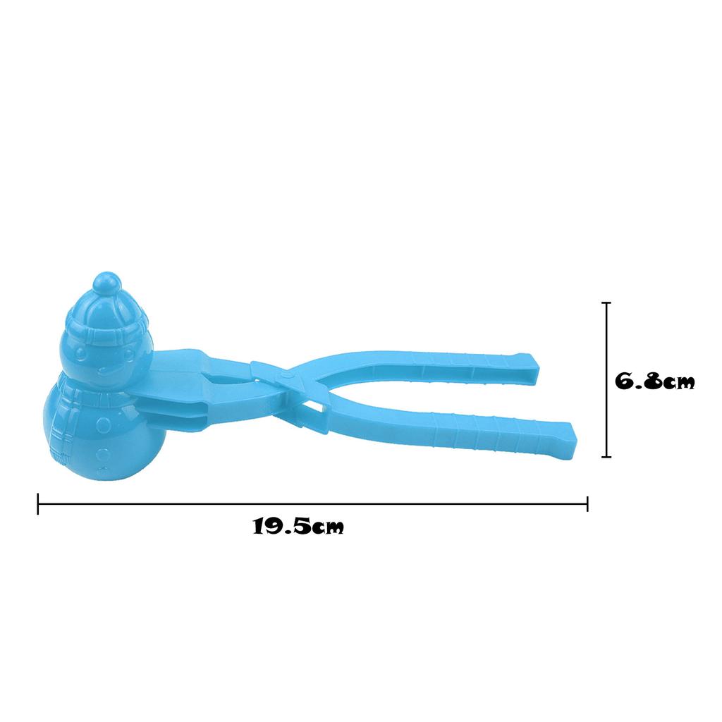 Snowball Maker Clip For Kids Adult Heart Snowflake Duck Shape Clip Tongs For Outdoor Sand Snow Ball Mold Toys Fight Sports Toys