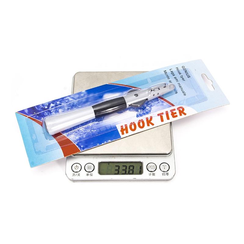 Portable Manual Fishing Hook Tier Fast Knot Tyer Tool Quick Nail Knot Tying Tool with Sub-line Fishing Line Tool