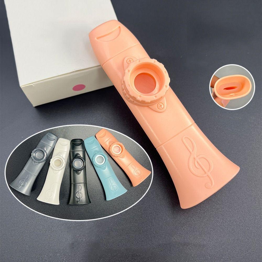 Adjustable Tone Kazoo Instrument Colorful Accompaniment Kazoo Single Hole Kazoo  Outdoor Activities