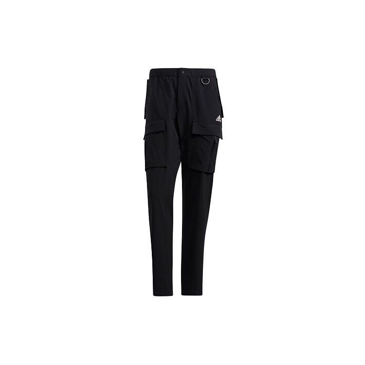 Adidas Knitted Sweatpants Men's Black Moderate Cargo Pants H13794