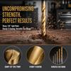 50pcs 135 Degree Point Angle HSS Drill Bit Set High Speed Steel Drill Bits  Wood