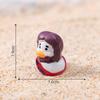 Jesus Loves You Duck Little Yellow Duck Figurine Decorative Accessories Mini Micro-landscape Ornaments