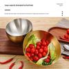 KANGMO 304 Stainless Steel Salad Mixing Bowl