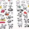 1 Sheet/lot  Fashion Decorate Diary Sticker Creative Cute Panda Sponge Stickers Mix Style