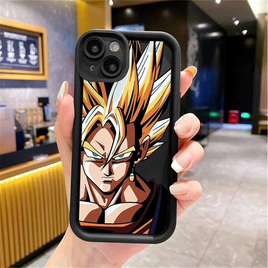 Anime Gokus Dragon Ball Soft Cover Phone Case for iPhone 14 Pro 15 Plus 11 12 Mini 13 Pro MAX 16e 14 11 16 Plus XS XR
