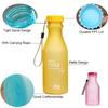 550ML Candy Color BPA Free Water Bottles Leak-proof Drinking Cup Kettle Outdoor Sports Water Bottle for Travel Running Camping