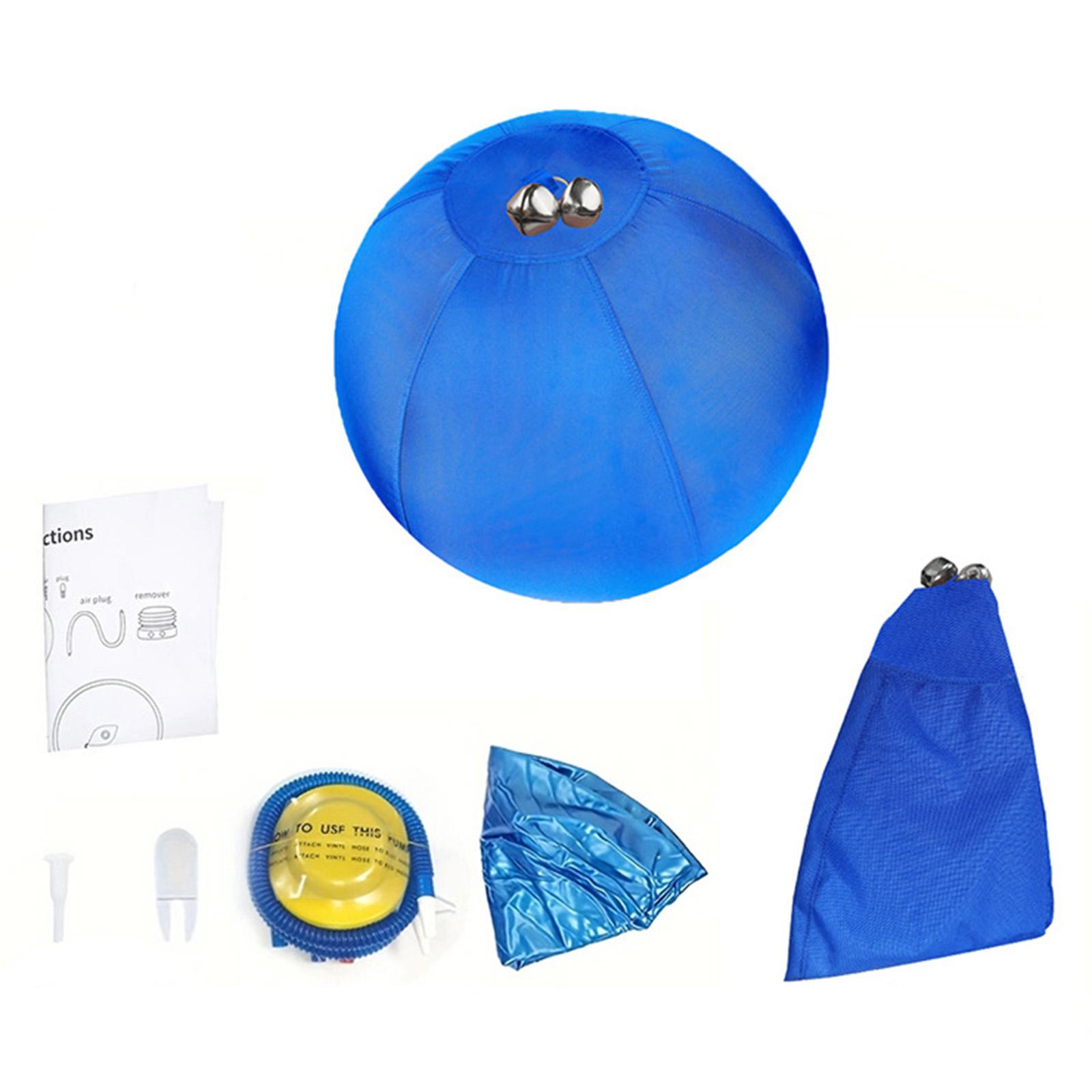 

Upgraded Bounce Activity Ball For Large Breed Dogs Noise Making Bell Promotes Physical Fitness