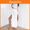 Stylish Women's Lace Crochet Bikini Beachwear Cover Up Dress For Summer Fun