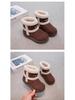 2025 Winter Children's Cotton Snow Boots - Warm, Comfortable, Fashionable, Plus Velvet, Medium & Large Sizes