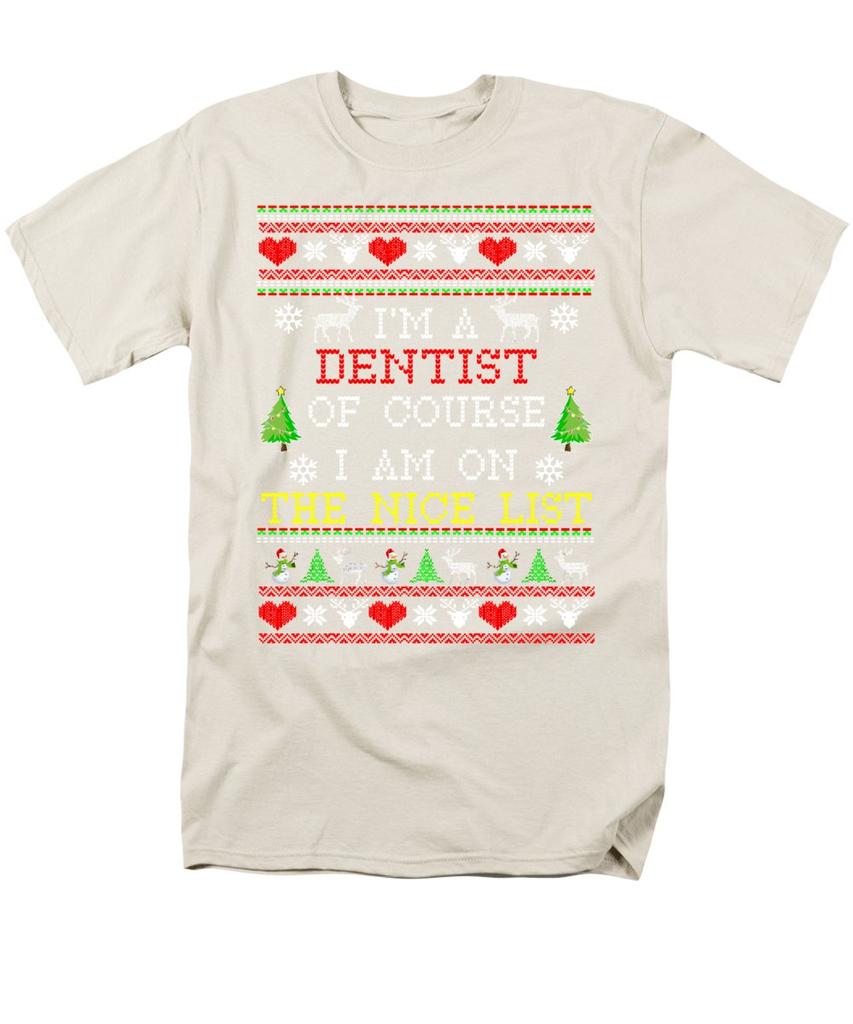 Buy Men Premium Cotton Ugly Sweater Gift Print Tees Funny Harajuku Style Combed Cotton Tshirt at