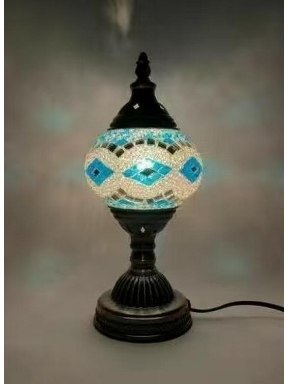 Bohemian Turkey Style Table Lamp - LED Night Light for Bedroom, Study, or Dining