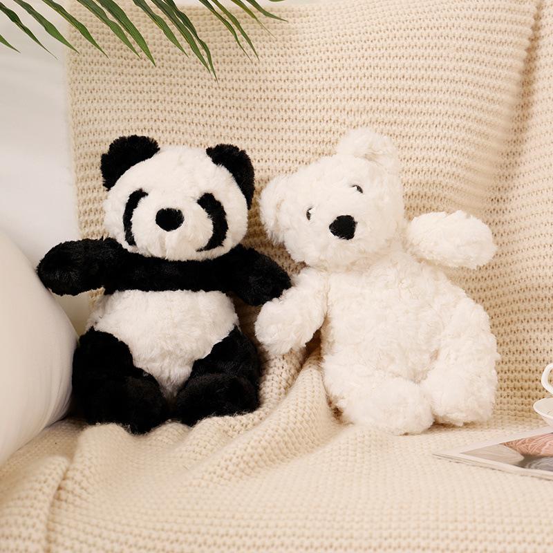 Children's Cartoon Pig Panda Doll Sleeping Plush Toy Doll Gift Holiday Gift Birthday Celebration Toy Throw Pillow Children Love Plush Toys