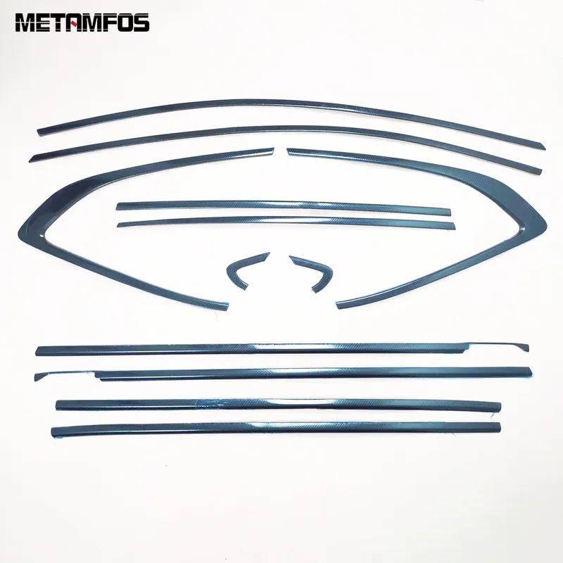 Car Accessories For Honda CR-V CRV 2017 2018     Stainless Steel Upper+Lower Window Frame Window Sill Cover Trim