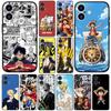 for Motorola Moto Edge 70 60 Fusion NEO Pro G Stylus G56 G96 G52 G04 G05 G85 G84 Phone Case Roronoa Zoro Sanji One Pieces Luffy