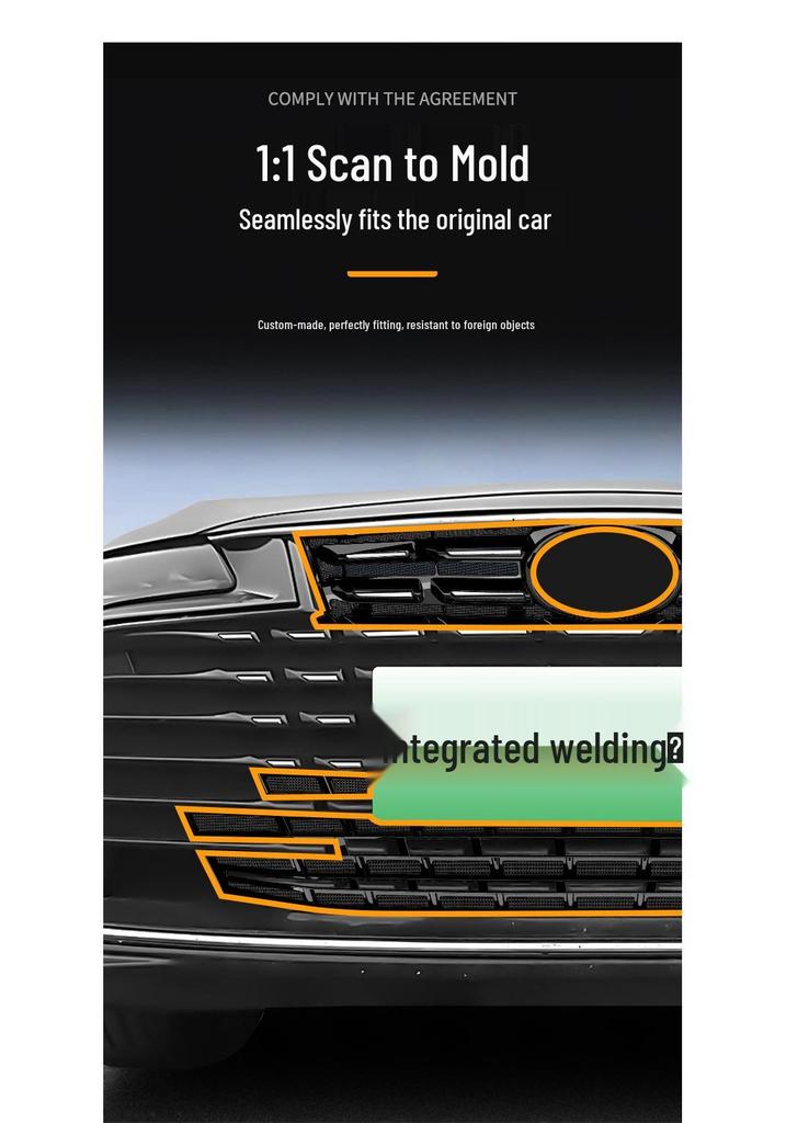 Toyota Avalon Front Grille Anti-Insect Net & Decorative Strip