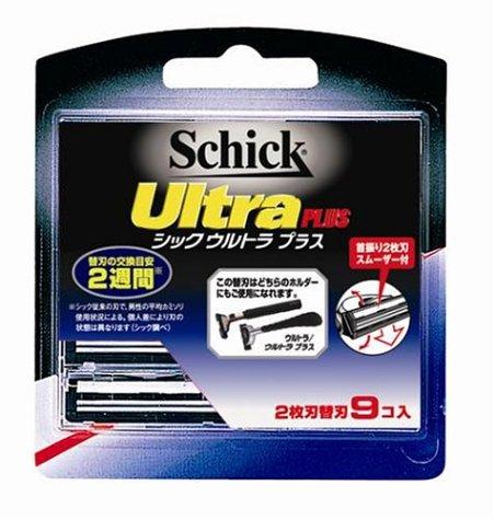 

Сменные лезвия Schick Ultra Plus (9 штук)