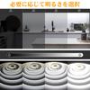 AXMOTUT COB LED Strip Light 3m 24V Daylight 6000K High Brightness Dimmable High Density Flexible LED Strip Light with RF Remote and PSE Certified