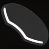 50pcs Hairdressing Haircut Face Mask Shield Cover Hair Cutting Dyeing Protector with Handle Pro