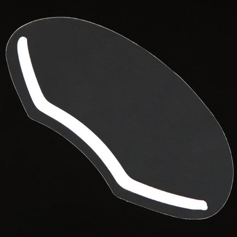 50pcs Hairdressing Haircut Face Mask Shield Cover Hair Cutting Dyeing Protector with Handle Pro