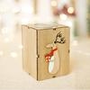 Candlestick Candle Holder Wooden Candelabrum Christmas Mini Creative Beautiful Table Santa Claus