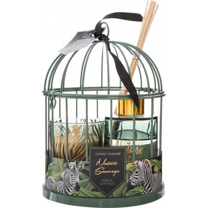 Cage Gift Set with Diffuser and Candle "Stolen Moments" by Atmosphera