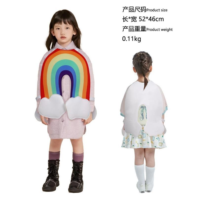 Halloween Mona Lisa 2 Costume Mural Costume Campus Event Performance Composite Sponge Suit Onesie