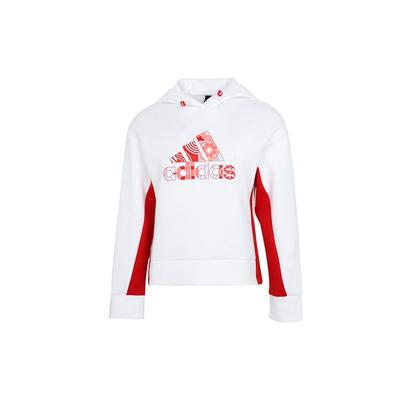 adidas Cny Rok Tygra Limitovaná Edice Ležérní Sportovní Prodyšná Mikina Dámské Vrcholy Bílá HC2798