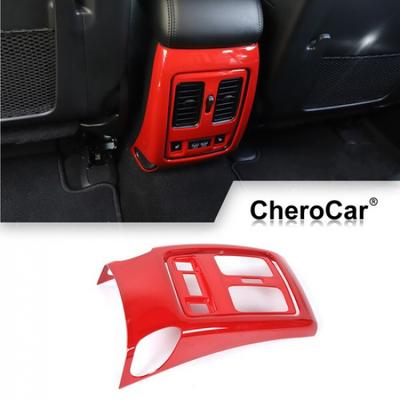 Red Rear Air Conditioner Vent Outlet Panel Trim For Jeep Grand Cherokee 2011-20